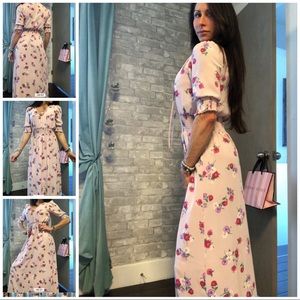 Express maxi printed dress